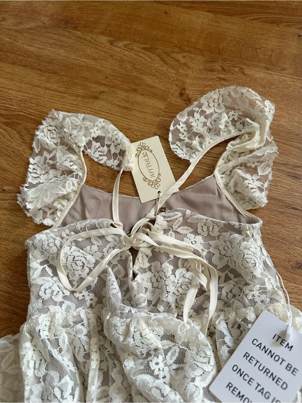 NWT Joyfolie Arly Dress in Birch Size 8Y